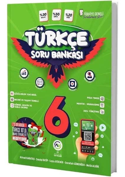 Av 2026 6. Sınıf Türkçe Soru Bankası Yeni Müfredat
