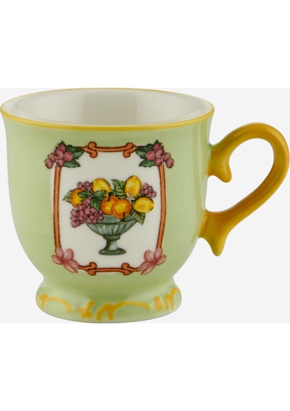 Il Sogno Yeşil Stoneware Kahve Fincan Seti 90 ml