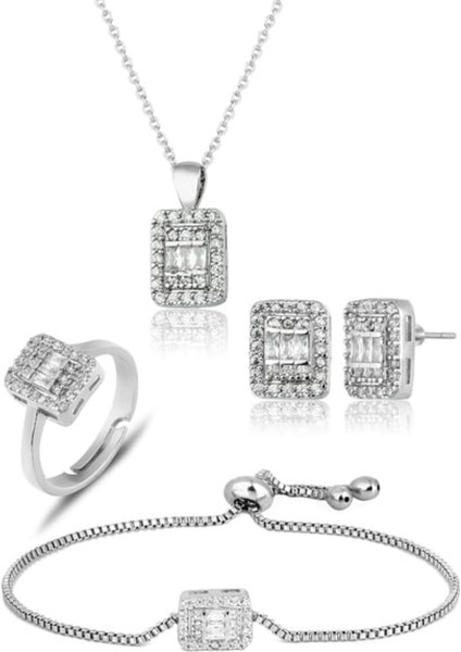 925 Gümüş Kadın Set