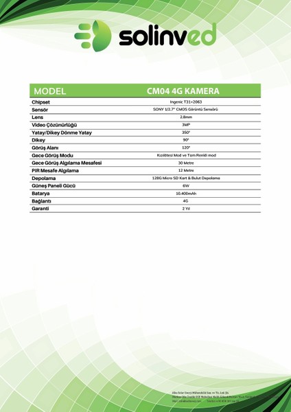 Güneş Enerjili Akıllı Ptz 4g Kamera fiyatları