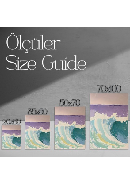 Soyut Okyanus Dalgası Tablosu modelleri