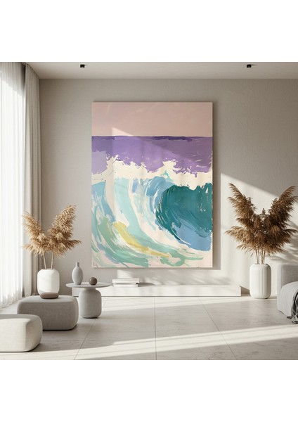 Soyut Okyanus Dalgası Tablosu fırsatları