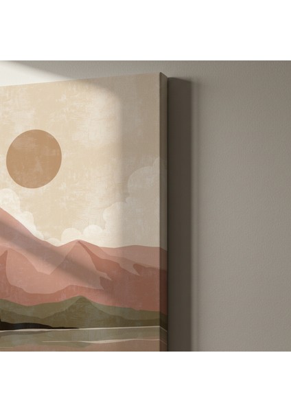 Sakin Dağ Manzarası Tablosu indirimleri