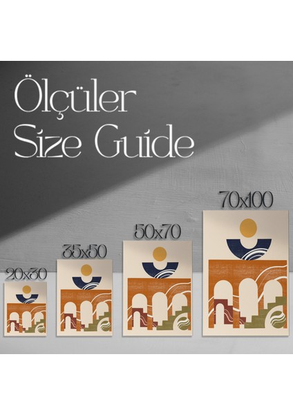 Soyut Geometrik Sanat Tablosu modelleri