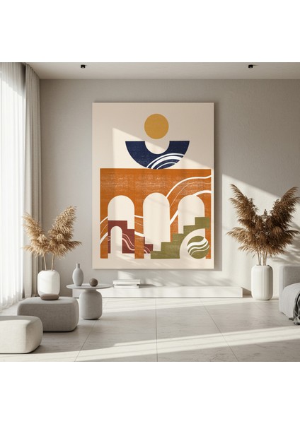 Soyut Geometrik Sanat Tablosu fırsatları