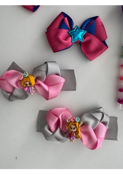 Fiyonklu Saç Tokası 14'lü – Renkli Set, Günlük & Okul fiyatları