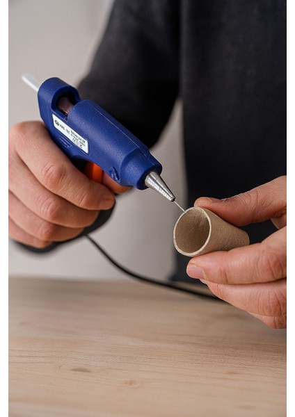 Mini Elektrikli 20W Silikon Tabancası | 7 mm Silikon Genişliği, Hızlı Isınma, Ergonomik modelleri