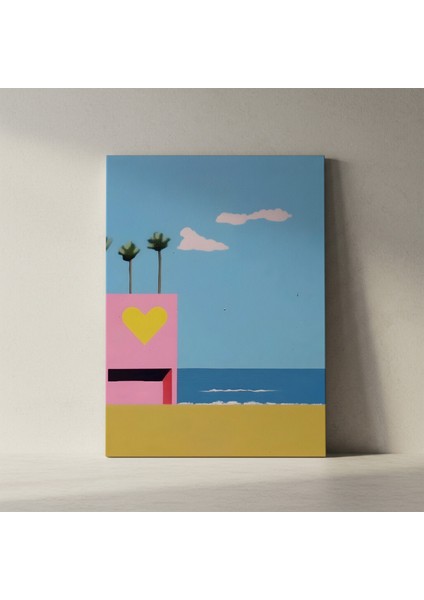 Yaz Günbatımı Plaj Evi Tablosu fiyatları