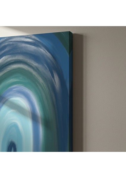 Soyut Mavi Tonları Tablosu indirimleri