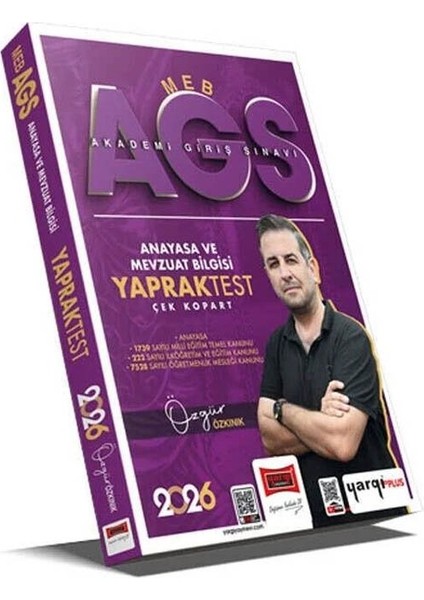 Yargı 2026 Meb-Ags Anayasa ve Mevzuat Bilgisi Yaprak Test