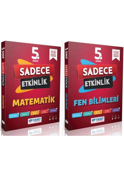 Yanıt 5. Sınıf Matematik & Fen Sadece Etkinlik
