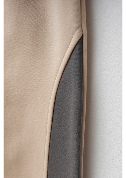 Renk Bloklu Kapşonlu Erkek Çocuk Alt Üst Eşofman Takımı fırsatları