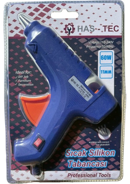 Profesyonel Elektrikli 60W Silikon Tabancası | 11 mm Silikon Genişliği, Hızlı Isınma, Ergonomik fırsatları