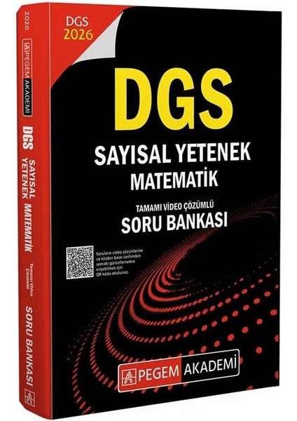 Pegem 2026 Dgs Sayısal Yetenek Matematik Soru Bankası Çözümlü