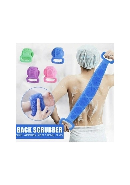 Silikon Çift Taraflı Banyo Kesesi