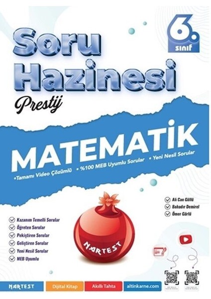 Nartest 2026 6. Sınıf Matematik Prestij Soru Hazinesi