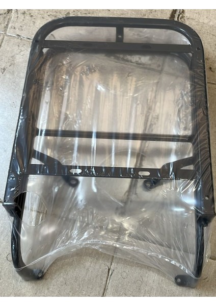 Rks Newlight 125 Kızaklı Kurye Çanta Demiri Ergoline Sürgülü Pizzacı Paket Demiri Supermoto