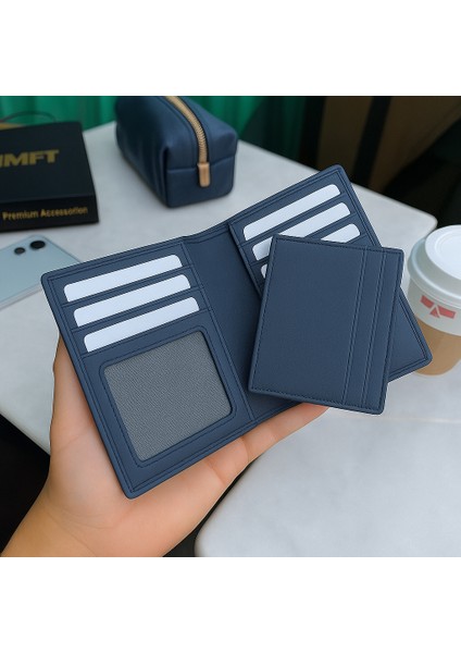 Private Collection Kişiselleştirilebilir Lacivert Hakiki Deri Cüzdan (12X10) fiyatları