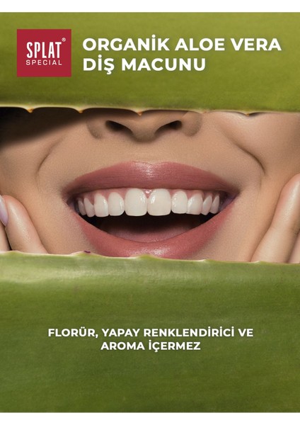 Special Diş Macunu Organic Aloe Vera 75 ml |diş Eti Onarımı fiyatları