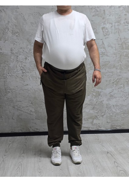 2310-BATTAL Beden Kemer Paça Ribana Eşofman