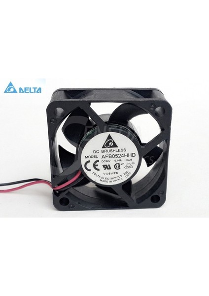 AFB0524HHD ,50X20MM 24VDC 18-Cfm 2-Kablo Fan