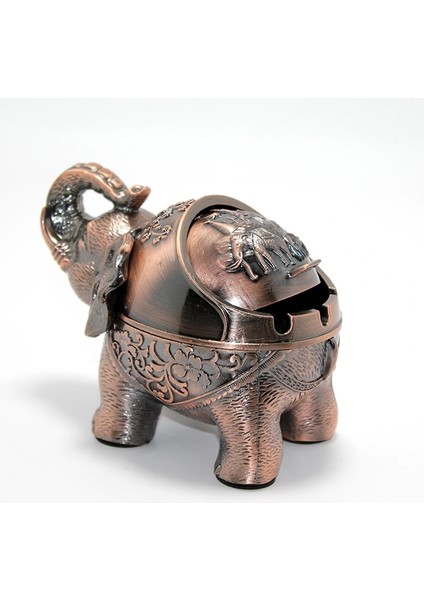 Metal Fil Figürlü Küllük Model 2