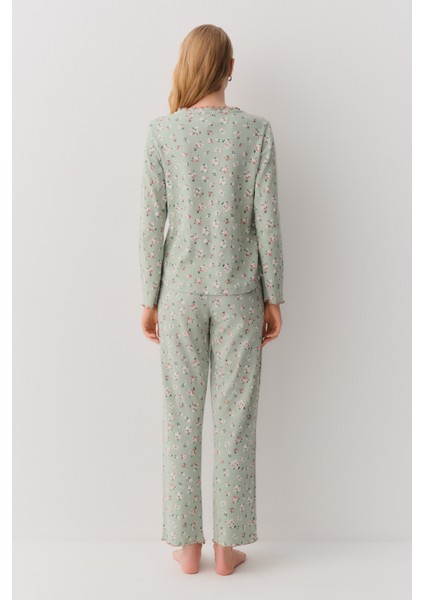 Lia Gömlek Yaka Pijama Takımı fırsatları