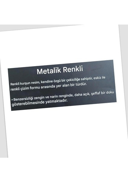 Kara Kalem Çizim Seti Metalik 12 Renk Kalem Çizim Set, Parlak Eskiz ve TONLAMA-12LI fırsatları