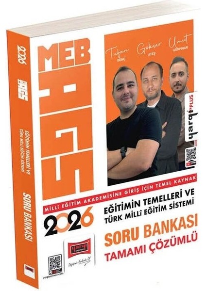 Yargı 2026 Meb-Ags Eğitimin Temelleri ve Türk Milli Eğitim Sistemi Soru Bankası Çözümlü