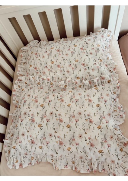 %100 Pamuklu Fırfırlı Yastık Kılıfı 50X70 cm (2 Adet) fiyatları