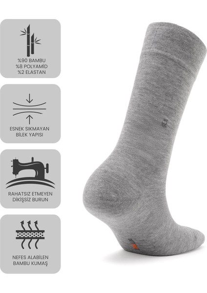 Erkek Çorap 6'lı Yazlık (Bambu) fiyatları