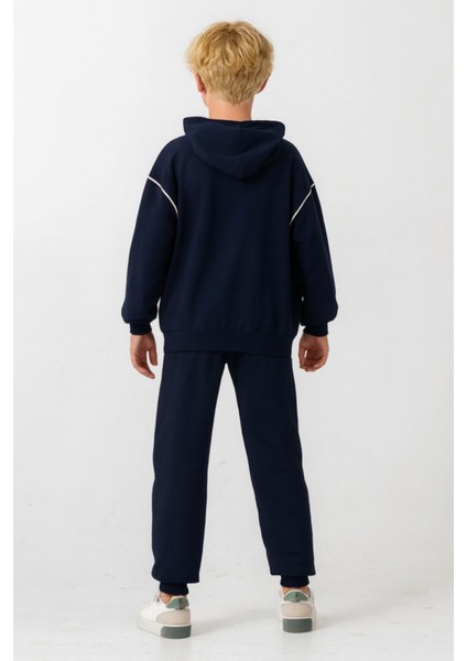 Erkek Çocuk New York Baskılı Alt Üst Eşofman Takımı AK7886 fırsatları