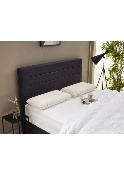 Büyük Boy Ortopedik Visco Yastık - Air Comfort Cilt Dostu Anti Uv ( Xxl ) Uyku Yastığı Yumuşak Tuşe [1 Adet] fiyatları