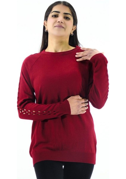 Kol Detaylı Triko Kazak indirimleri