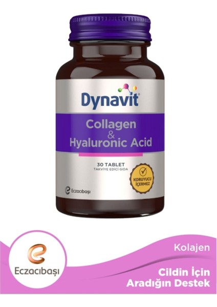 Collagen Hyaluronic Acid 30 Tablet