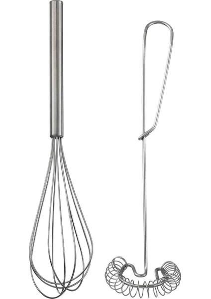 Çırpıcı 2'li Set Paslanmaz Çelik