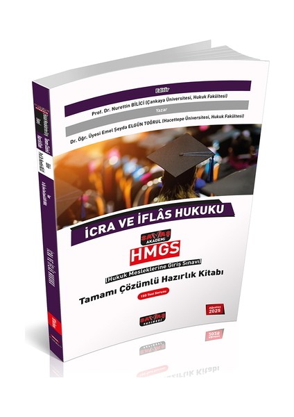 Hmgs Icra ve Iflas Hukuku Tamamı Çözümlü Hazırlık Kitabı Savaş Yayınları 2025