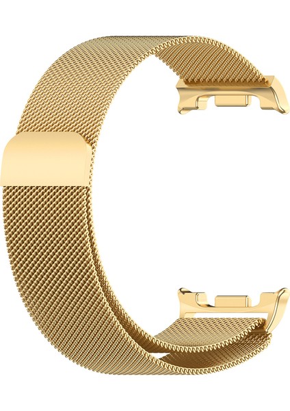 Galaxy Watch 8 40MM / 44MM Uyumlu Hasır Metal Kordon-01 Gold