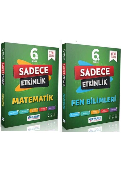 Yanıt 6. Sınıf Matematik & Fen Bilimleri Sadece Etkinlik