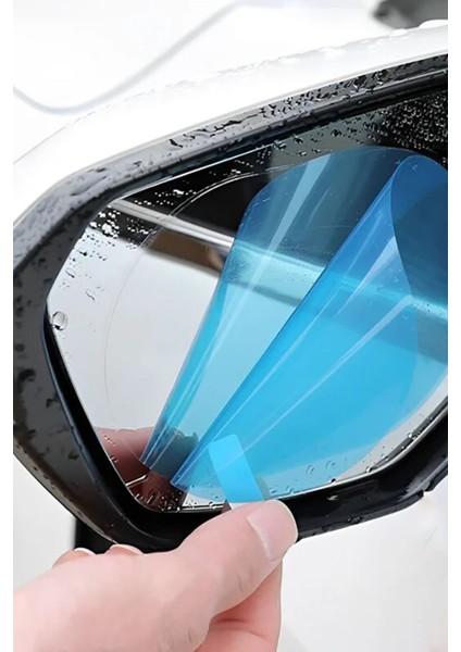 Universal Dikiz Aynası Su Tutmayan Film 2’li Paket Yağmur Kaydırıcı Buğu Önleyici Oto Aksesuar fiyatları