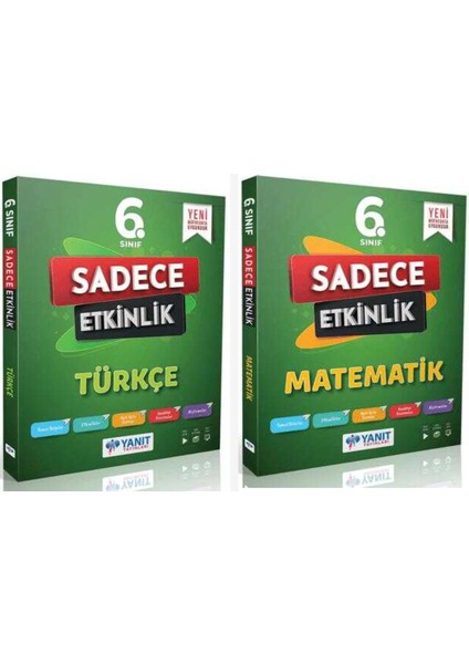 Yanıt 6. Sınıf Türkçe & Matematik Sadece Etkinlik