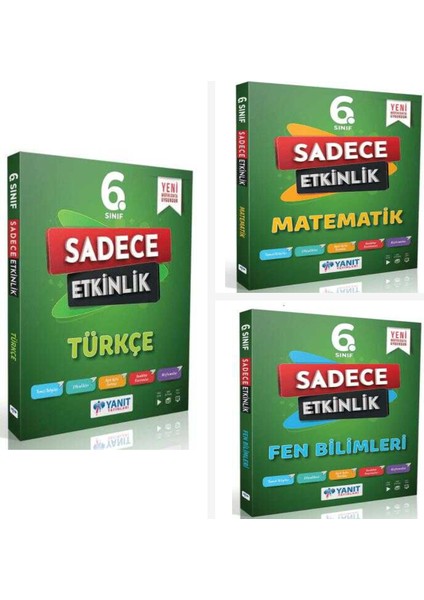 Yanıt 6. Sınıf Türkçe & Matematik & Fen Sadece Etkinlik