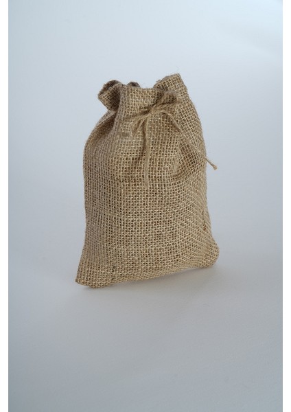 5 Adet Doğal Jüt Torba 10 x 16 cm En x Boy Büzgülü Jut Kese Doğal Ambalaj Paketleme Bayram Şekeri Torbası Hasır Torba Yılbaşı Hediye Paketi Nikah Şekeri Hediye Vegan Kese Istanbul Sandalet