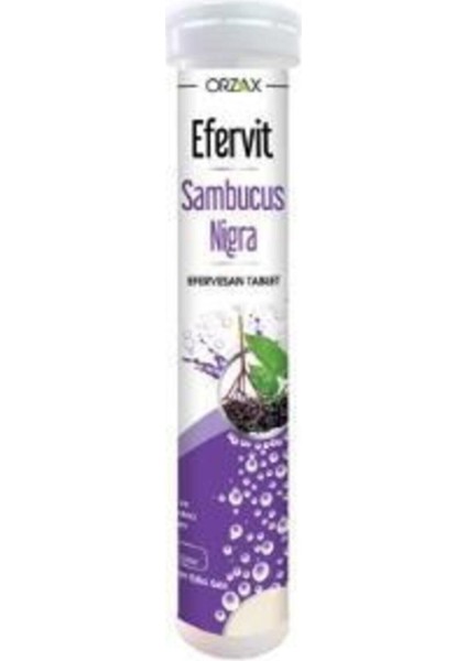 Efervit Sambucus Nigra 20 Efervesan Tablet 8697595871751