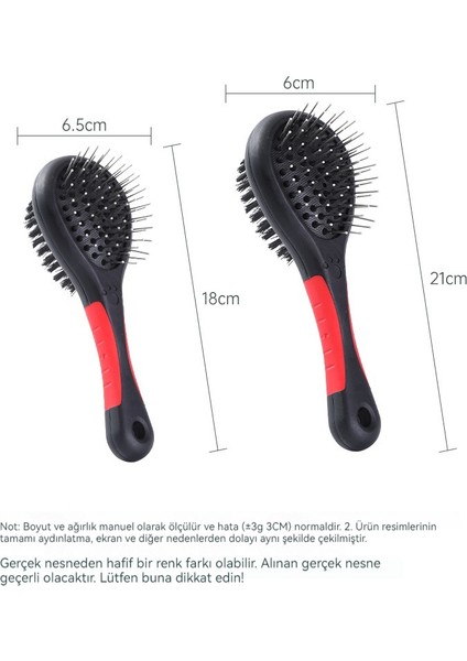 Xiaopengstore Koruyucu Noktalı Çift Taraflı Pet Tarak (Yurt Dışından) fiyatları