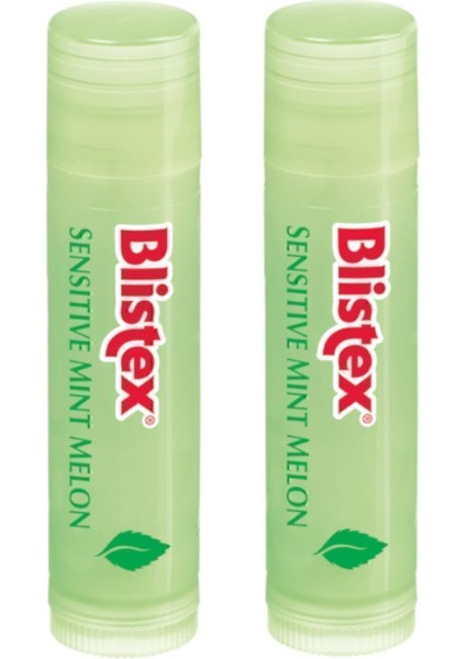 Sensitive Mint Melon - Doğal Nane Ve Kavun Özlü Besleyici Ve Nemlendirici Dudak Bakım Kremi X2 fiyatları