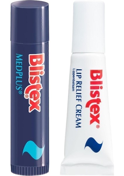 Kuru ve Çatlamış Dudaklara Onarıcı ve Ferahlatıcı Dudak Bakım Kremi- Med Plus Stick 4.25g.+ Kuru ve Çatlamış Dudaklar İçin Onarıcı ve Rahatlatıcı Dudak Bakım Kremi- Lip Relief Cream SPF15 6ml fiyatları