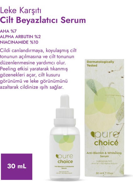 Leke Karşıtı ve Cilt Beyazlatıcı Bakım Seti ( Leke Karşıtı Serumu + Leke Karşıtı Tonik 2'li Set) fiyatları