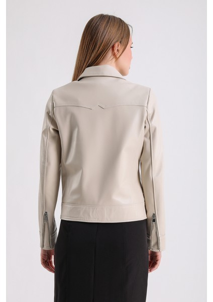 Carole Kadın Deri Ceket
