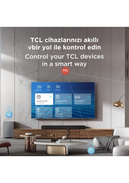55T6C 55" 139 Ekran Uydu Alıcılı 4K Ultra HD QLED Google TV